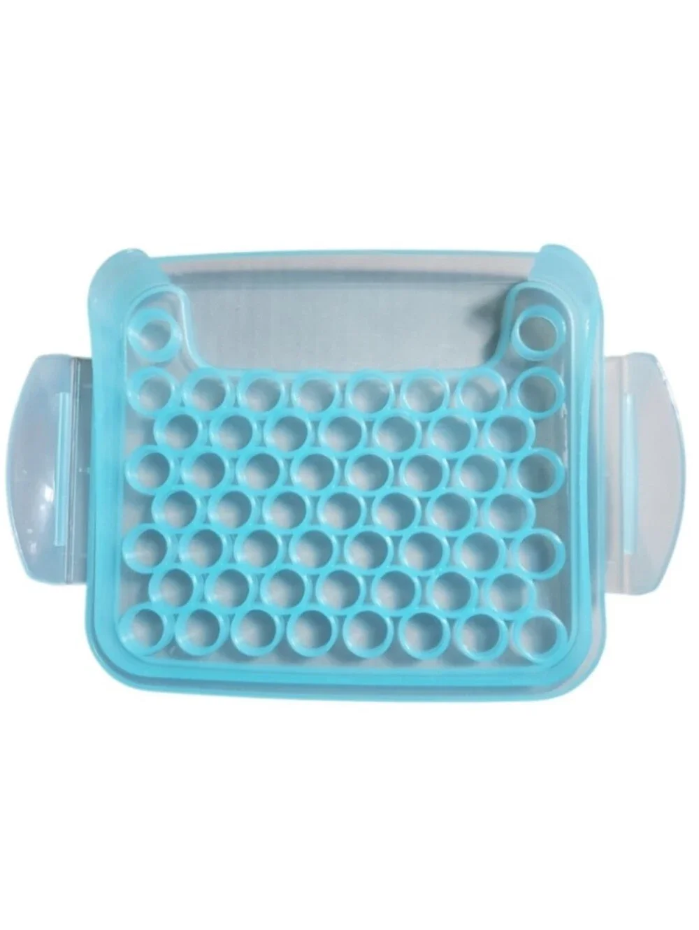Piping Tip Saver Storage/Organizer Case Holds 55 with Secure Latch